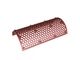 2-piece screen plate, width 2460, screen plate thickness t=15, perforation Ø40, ligament 12, Hardox for Untha Untha MR