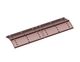 2x2-piece screen basket 2488 mm wide, screen plate thickness t=10, perforation Ø45 ligament 9.5/11 for Vecoplan Vecoplan V-EBS 2500