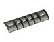 2x6-piece screen basket set, width 2926 mm, perforated plate thickness t=10 for Vecoplan Vecoplan VNZ