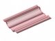 4-piece screen plate set, width 1525, plate thickness t=15, round perforation Ø35, ligament 8 for Untha 
