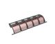 5-piece screen basket 2520 mm wide, screen plate thickness t=12, perforation Ø60 ligament 15, Hardox for Vecoplan Vecoplan VAZ