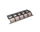 5-piece screen basket 2520 mm wide, screen plate thickness t=12, perforation Ø80 ligament 26, Hardox for Vecoplan Vecoplan VAZ