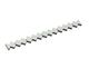 6-piece counter knife 1972x200x50 Premium Line, version 110, W9 version for Untha 