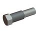 adjustment screw L=147, metric buttress thread S40x3 (fine) and pin Ø32x59.5 hex head SW46 for Lindner Recyclingtech 