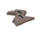 Base body right-hand 298x291x37, for counter knife full profile, armoured for Vecoplan LLC (Retech) 