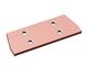 Battitore a piastra 220x77x10 4xM16 il filetto, Hardox per Hosokawa Alpine AG 