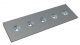 blade 515x160x20 Hardox 5 counter-sunk hole for Liebherr 