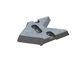 Center counter knife 199x303x42 Premium Line, version 80, armored for Vecoplan LLC (Retech) 