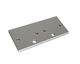Center cover plate 399x175x27, wedge-shaped, 4 countersunk holes Ø14/Ø20, version 60 for ZERMA America LLC Zerma ZXS 2000