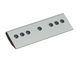 Center left clamping strip 491x170x48, version 80 for Vecoplan 
