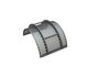 Cesta de criba 487 ancho, espesor t=6 perforación Ø18, puente 7.5 para Herbold Meckesheim GmbH Herbold SML 60/145