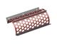 Cesta de criba 594 de ancho, espesor de la placa de criba t=5 perforación Ø40, barra 10, Hardox para Weima Maschinenbau GmbH 