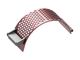 Cesta de criba ancho 340, espesor t=15, perforación hexagonal ancho entre caras 35, ligamento 7 para Lindner Recyclingtech 