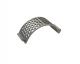 Cesta de criba ancho 343, espesor t=25, perforación hexagonal ancho entre caras 50, puente 13 para Lindner Recyclingtech Lindner Komet 2800 (A)
