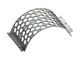 Cesta de cribado 524 mm de ancho, espesor de chapa perforada t=15, perforación Ø70 nervio 16 para Lindner Recyclingtech 
