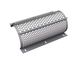 Cesta de cribado 594 mm de ancho, espesor de chapa perforada t=5, perforación Ø15/Ø20 nervio 5.5 para Weima Maschinenbau GmbH 