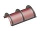 Cesta de cribado 796 mm de ancho, espesor de chapa perforada t=6, perforación redonda Ø15 nervio 7 para Vecoplan 