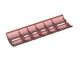 Cesto vagliante 2x6 pezzi, larghezza 2926 mm, spessore lamiera forata t=10 per Vecoplan Vecoplan VVZ 300