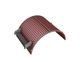 Cesto vagliante 497 mm di larghezza, spessore lamiera forata t=10, foratura Ø20 legamento 8, Hardox per Lindner Recyclingtech Lindner Micromat Plus 2500