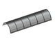 Chapa de criba, ancho 1450, espesor de chapa t=3+2, perforación Ø3, ligament 2, acero estructural para Eldan Recycling 
