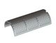 Chapa de criba, ancho 744, espesor de chapa t=15, perforación Ø20, nervio 5, acero estructural para Weima Maschinenbau GmbH 