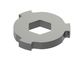 Cisaille rotative Ø530x48.26 3 dents avec arête de coupe à 2x15° 