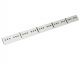 Clamping strip 5-part 1995x6x170x48, version 80, for adjustable counter knife for Vecoplan LLC (Retech) Vecoplan VAZ 160/200