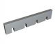 Coin déflecteur 485x100x28, PremiumCut, 4 fentes, 3x M16, version X pour Herbold Meckesheim GmbH Herbold SMS 45/100