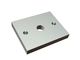 Coltello 100x80x13 PremiumCut, 3 fori svasati, versione W1 