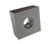 Coltello 43x43x20, angoli appuntiti, PremiumCut, svasatura su entrambi i lati, versione Y per Lindner Recyclingtech Lindner Micromat
