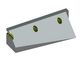 Coltello per cesoia a ghigliottina destro 496x135x143 Eco Line, 3 fori svasati Ø23/Ø33 