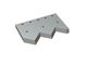 Coltello per cesoia a ghigliottina sinistro 547x319x45 Eco Line, 8 fori svasati Ø23/Ø33 