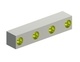 Coltello rotore 200x40x40 Eco Line, 4 fori svasati Ø23/Ø14.5 