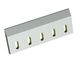 Coltello rotore 447x160x22, Eco Line, 5 asole, tagliente 35°/25°, versione W per Herbold Meckesheim GmbH 