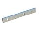 Coltello rotore 731x100x22, Hybrid Line, tagliente 60°, M10, qualità metallo duro H4, 4 asole 24x56 
