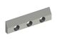 Coltello rotore 95x25x8, Premium Line, 3 fori svasati, tagliente 33°, versione W 