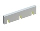 Coltello statore 392x100x28 Eco Line, 2xM16, 3 asole, tagliente 90°, versione X per Zerma | AMIS Zerma GSH 800/1600
