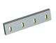 Coltello statore 498x115x25, StandardCut, 4 asole, tagliente 70°, 2xM14, 1xM12 per Folcieri 