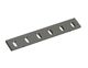 Coltello statore 536x98x22, PremiumCut, 6 asole, tagliente 70°, 2x filettatura M12 per Cumberland 