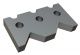Combing knife 345x185x47, Premium Line, version 145, W9 version for Lindner Recyclingtech Lindner Jupiter