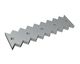 Contracuchilla, 494x136x27, Premium Line, versión 43, versión W9, 5x M20 para Lindner Recyclingtech 