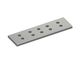contracuchilla 834x240x35 Premium Line 10 agujeros avellanados, vanguardia 45° para Zeno Zerkleinerungsmaschinen 