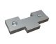 Contracuchilla para rotor escalonado, 347x156x38, Premium Line, versión 117, versión W8 para Lindner Recyclingtech Lindner Jupiter
