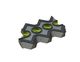 Contre-couteau 358x240x43 Eco Line, pas de denture 119 pour Vecoplan 
