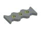 Contre-couteau 414x173x38 Eco Line, 2xØ45/M16, Ø39,8/Ø18, version B1 pour Vecoplan 