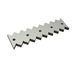 Contre-couteau, 495x135x27, Premium Line, version 43, version W pour Lindner Recyclingtech 