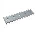 Contre-couteau, 500x125x27, PremiumCut, version 43, version W9 pour Lindner Recyclingtech Lindner Micromat