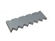 Contre-couteau 557x175x39, PremiumCut, version 60, version X pour Bano Recycling s.r.l. 