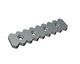 Contre-couteau central 387x95x25 Premium Line, version 40, version X pour Vecoplan 