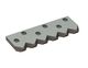 Contre-couteau central 491x178x30 Premium Line, version 80, version X pour Vecoplan 